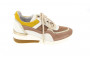 Sneakers marron jaune rosemetal