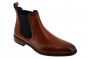 Bottine cavalière cuir marron foncé Brett and Sons