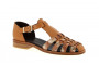 sandale marron python pertini
