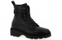 botillon cuir lacet noir palladium