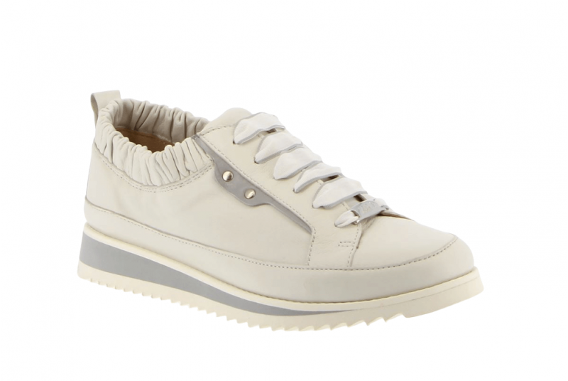 sneakers plissées blanches XSA