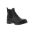 LOANA - CUIR - NOIR