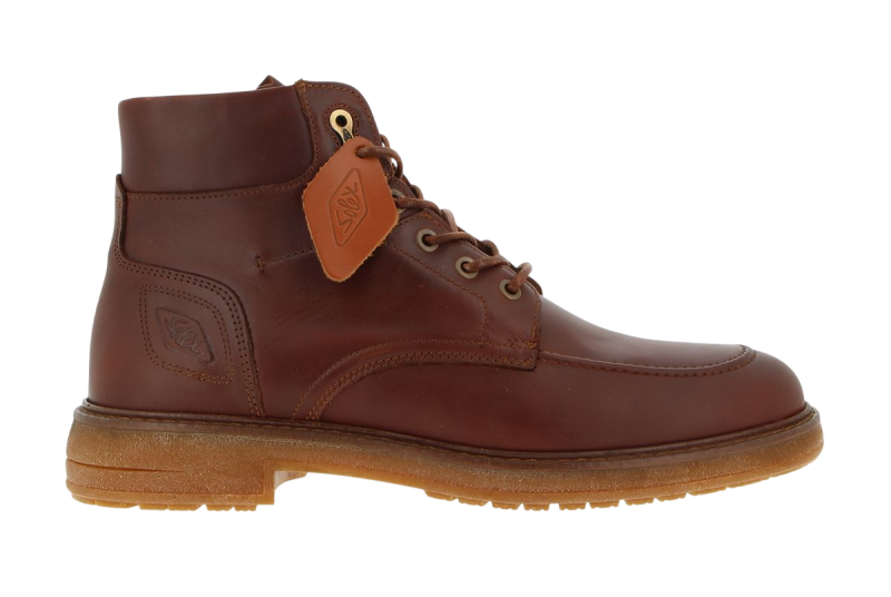 boots zippé cuir gras