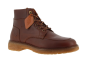 boots zippé cuir gras