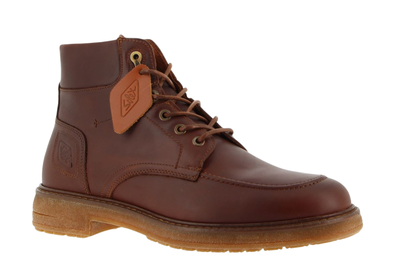 boots zippé cuir gras